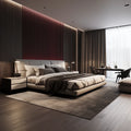 WPC Fluted Wall Cladding Indoor Decorative Wood Wall Panel for TV Background Living Room Hotel Modern Design