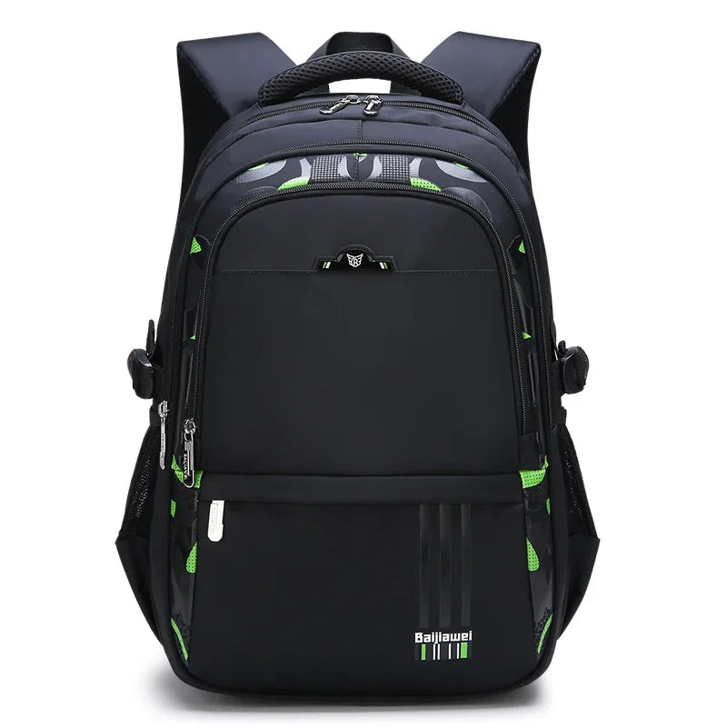 2026 Wholesale Custom Logo School Bags Junior High School Backpack Spine Protection Waterproof Kids Backpack for Boys and Girls