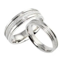 Production and Wholesale New Pearl Sand Couple Ring Factory Price Direct Approval Small Wholesale Ruili Jewelry