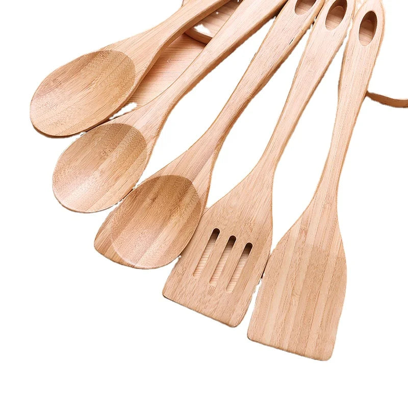 Cheap Hot Sale Mini Spatula Small Spatulas Bamboo Spoon Spatula