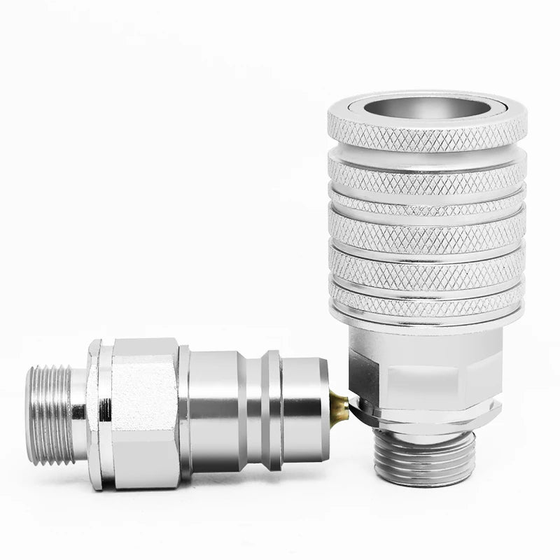 ISO 5675 Series Push Pull Type Bulkhead Break Away Double Acting Sleeve One Hand Operation High Pressure Carbon Steel Forged