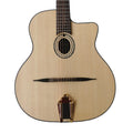 Custom Professional Grade China Made Aiersi Brand Handmade Jazz Gypsy Guitar Vintage Archtop Cutaway Acoustic String Instrument