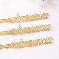 Hot Sale Design Wholesale Custom Clear Acrylic Drink Stirrers and Cocktail Swizzle Sticks and Escort Place Cards with Names