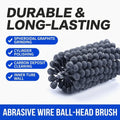Vehicle Engine Cleaning Polishing Brush Cylinder Honing Tool for Flex Deburring Valve Guides CNC Ball Hone-Car Care Accessory
