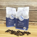 AT PACK 250g 500g 12oz Recyclable Coffee Bean Packaging Kraft Flat Bottom Coffee Bag With Valve for Coffee Shop