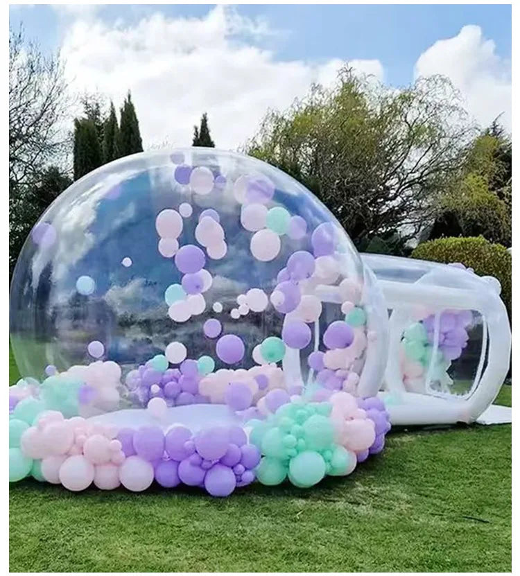 TianYi Tech Kids Outdoor PVCHouse for Wedding Parties Fun Transparent Igloo Commercial Concept 1-Year Warranty
