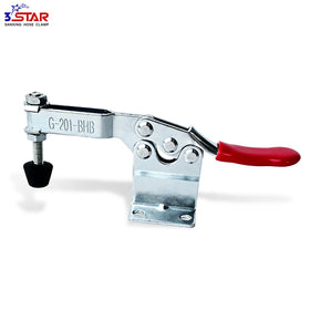 GH-201-BHB Antislip Red Horizontal Quick Release Hand Tool Toggle Clamp
