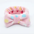 Women Elastic Hairband Band Bow Knot Cute Headband Ladies Twisted Makeup Headband Elastic Headwear