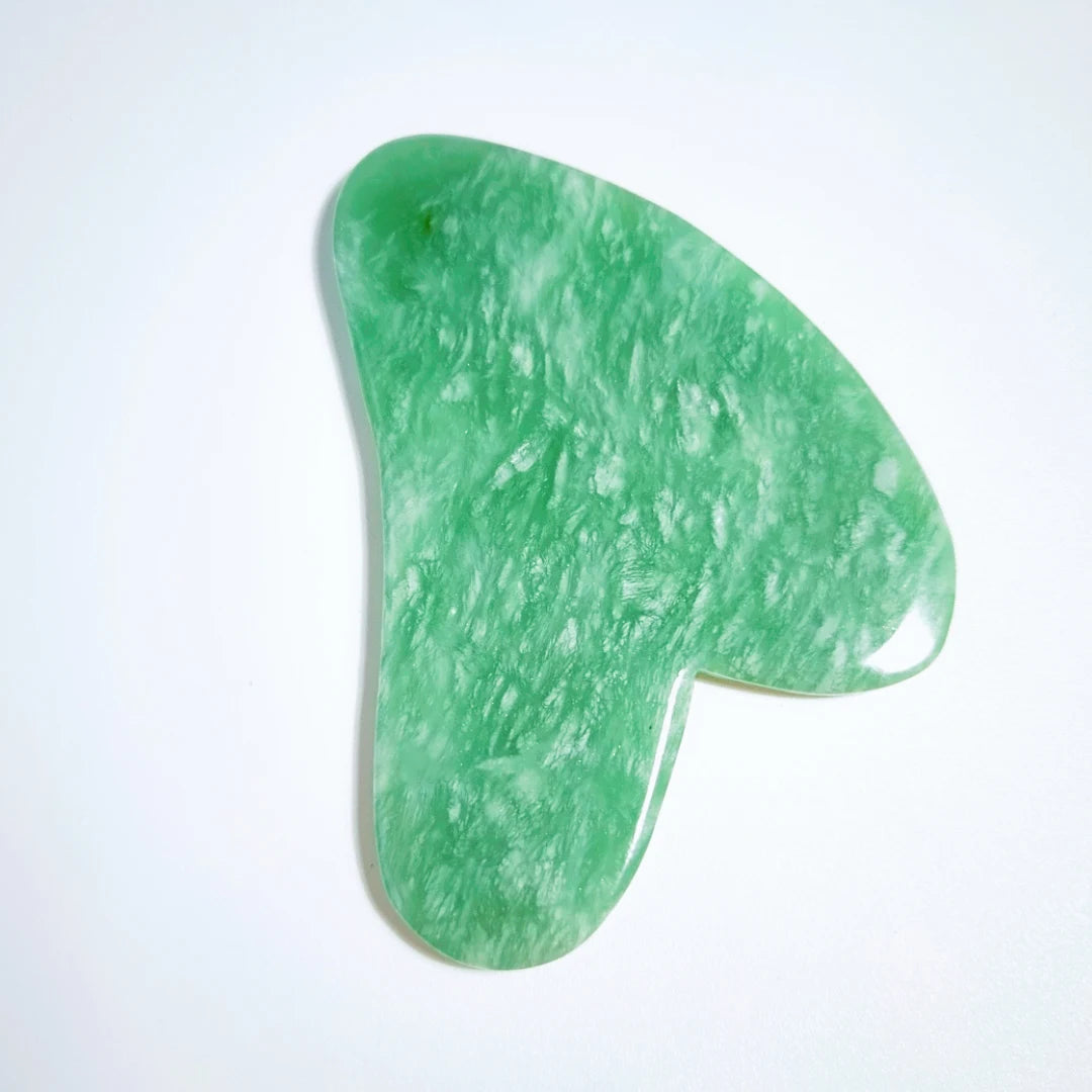 Huiying Latest Item Xiuyan Jade stone guasha board gua sha scraping for women beauty