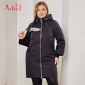 Wholesale Spring Coat Long Pocket With Hooded Autumn Thin Coat Office Fashion Outwear Casual Puffer Coat Woman