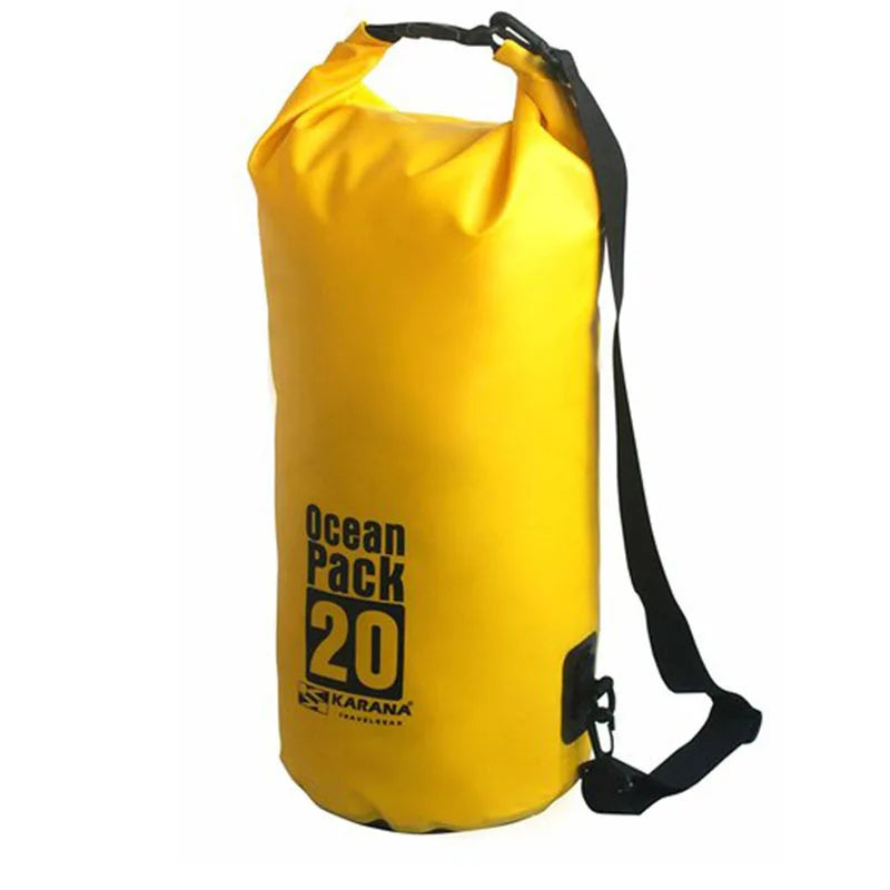 Custom High Quality PVC Coated Tarpaulin Bag Portable Waterproof Drifting Dry Bag Offshore Bag Tarpaulin