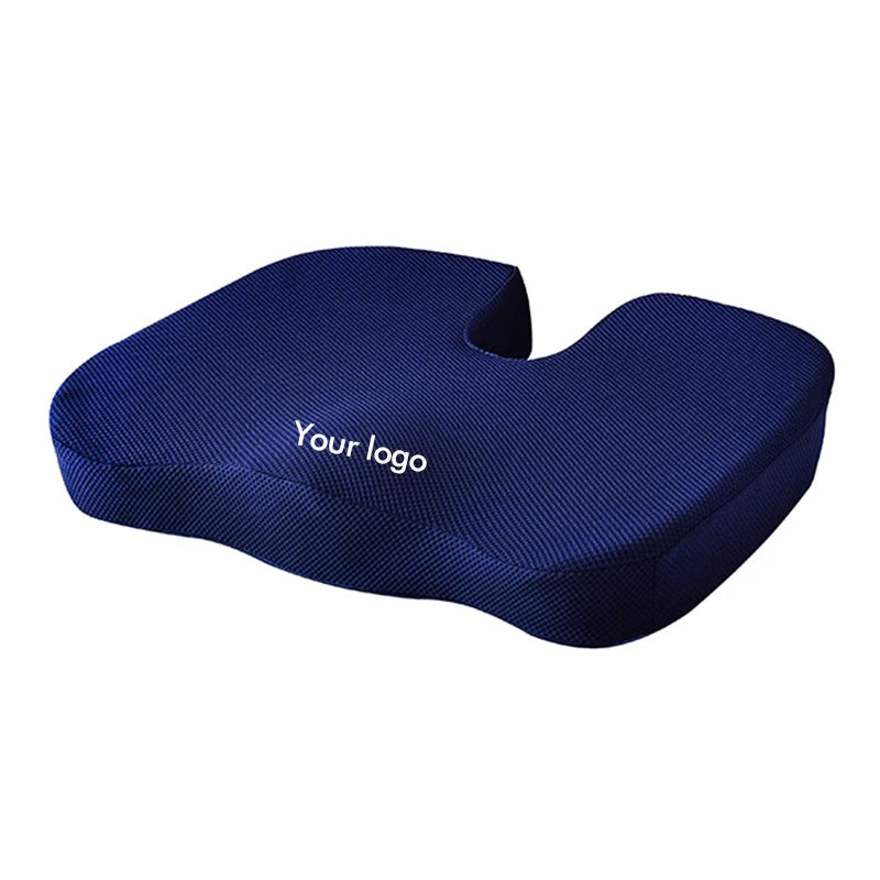 Hot Selling Luxury Polyester Velvet Fabric U-Shape Memory Foam Seat Cushion for Office Chair Patio Dining & Comfort