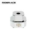 RIDERACE Bike Crank Arm Stainless Steel Compact Crankcase Cover Removal Tool Bicycle Crank Bolt Extractor Tool for SRAM DUB BB30
