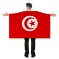 Wholesale 100% Polyester Double-Sided Tunisia Cape Flag Custom Printed Digital Graphics Promotional Product