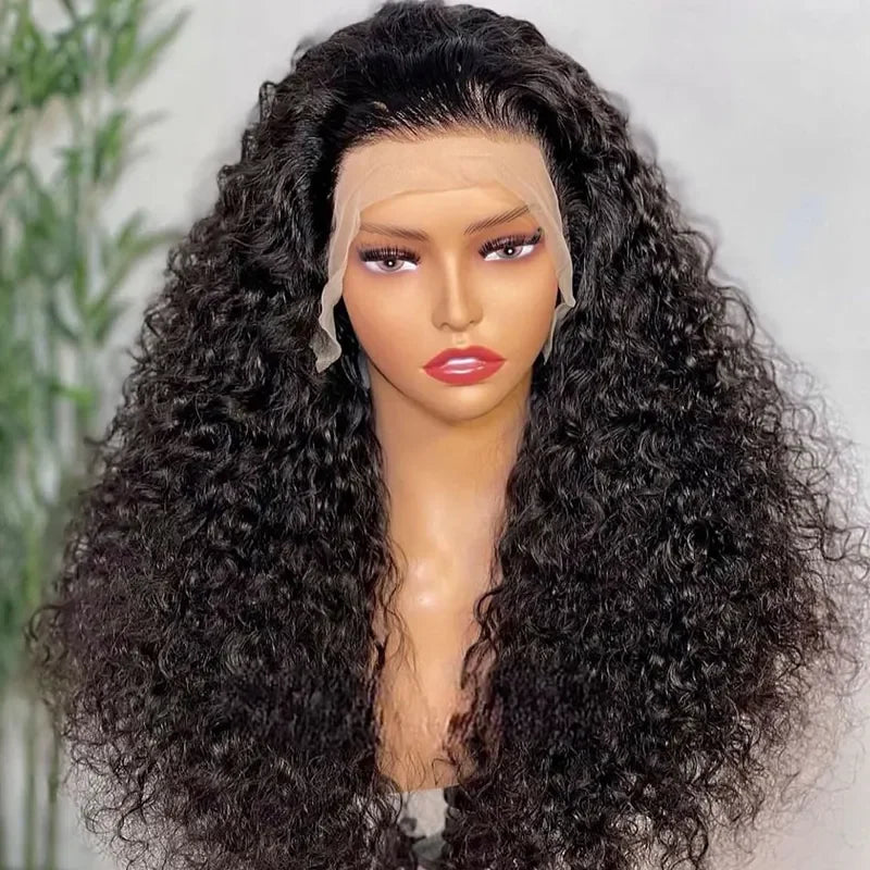 100% Virgin Human Hair HD Lace Frontal Kinky Curly 13x4 Transparent Lace Front Long Straight 100% Virgin Human Hair HD Lace