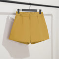 Wholesale Custom New Design Summer High Waist A-line Casual Plus Size Loose Breathable Cargo Wide-leg Womens Shorts