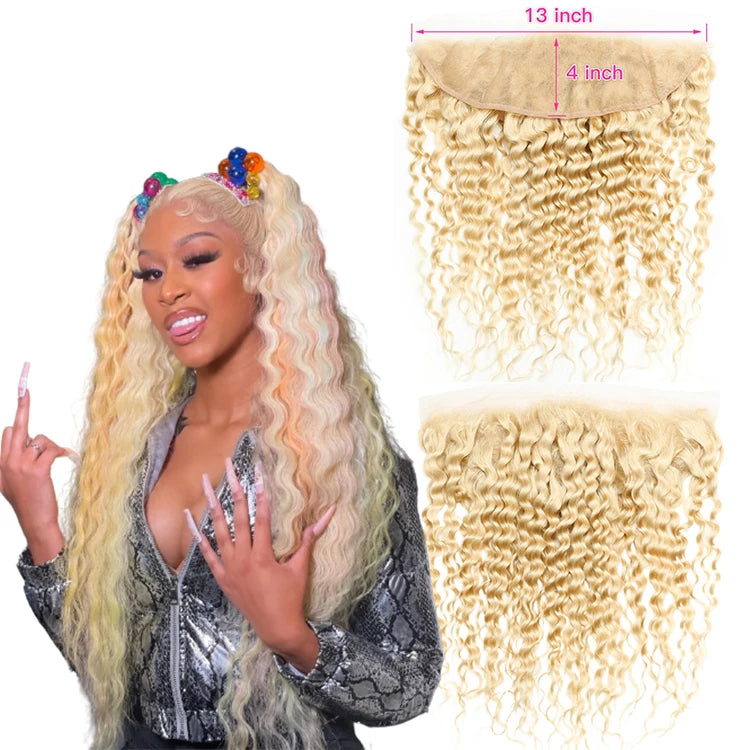 613 13X4 Closure HD Frontal Wigs for Black Women 13*4 Cambodian Virgin Cuticle Aligned Cheap Virgin Hair Extensions With Frontal