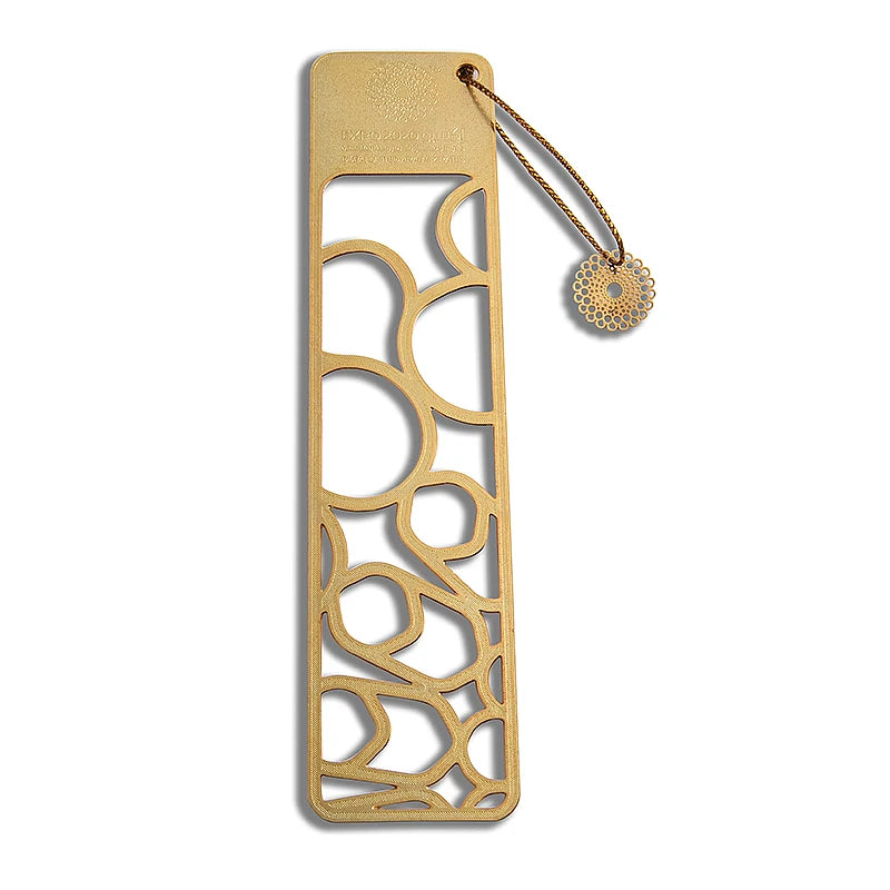 Wholesale Custom Creative Cute Metal Chinese Bubble Shape Bookmark for Gift