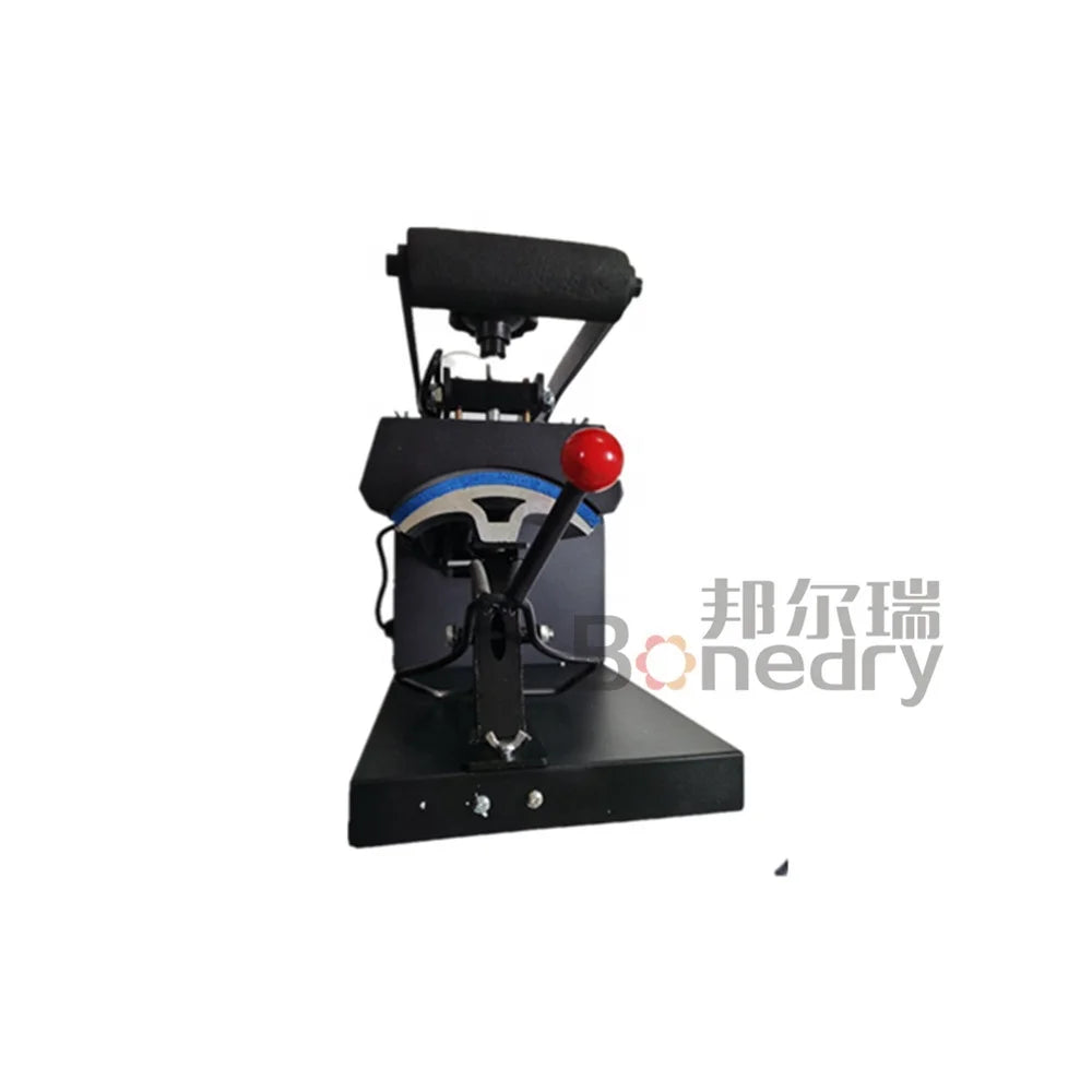 Popular Digital Heat Press Machine for Cap and Tshirt Printing with PET Film Automatic Electric Shaking Powder Machine