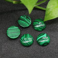 DIY Malachite Crystal Handmade Round Shape Gemstone Cabochon