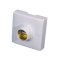 Table Lamp Light Part Lighting Components Different Style Anti-screw off PP Material E27 Flat Bottom Plastic Lamp Holder