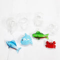 Professional Supplier Home Decoration Bubble Fish Hanging Figurine Animal Beads Handmade Colored Glass Lampwork Folk Art Taiwan