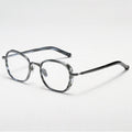 Benyi Shenzhen Manufacturer Acetate Eyeglasses Optical Spectacle Women Men Round Eyewear Custom Logo