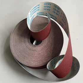 Coarse Abrasive JB-5 Soft Emery Cloth Roll 100mm Diameter Aluminum Oxide Silicon Carbide for Polishing Wood Wall for Stone