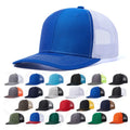 Blank Pre Curved Bill Mesh Baseball Snapback Cap Custom Logo Embroidery 112 Adjustable Sport Hat Outdoor Gorras