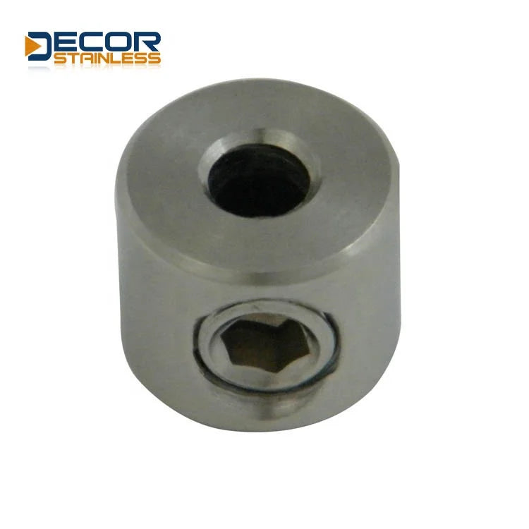 Wire Rope Tension Round Clamp With Grub Screw for Wire Rope Ball Terminal End Stopper MegaBDM