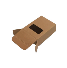 Wholesale Custom Brown Eco Friendly Kraft Paper Soap Box Packaging with Embossing & Matt Lamination for Cosmetic Use