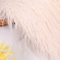 Mongolian Curly Lamb Fur Plate Natural Animal Hide with Soft Fluffy Texture for Decorative Use