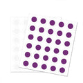 Popular Mini UV Discoloration Warning Transparent Indicator Sticker for Outdoor Skin Sunscreen Sticker UV Testing Sticker