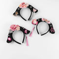 Retro Ancient Chinese Palace Style Hair Hoop Cute Princess Queen pink Girl Tassel Pearl Flag   Hairband Headdress
