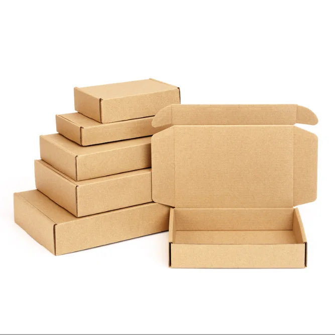 Printed Paper Packaging Corrugated Paper Box Spot Small Package Express Carton Special Hard Corrugated Kraft Paper Box