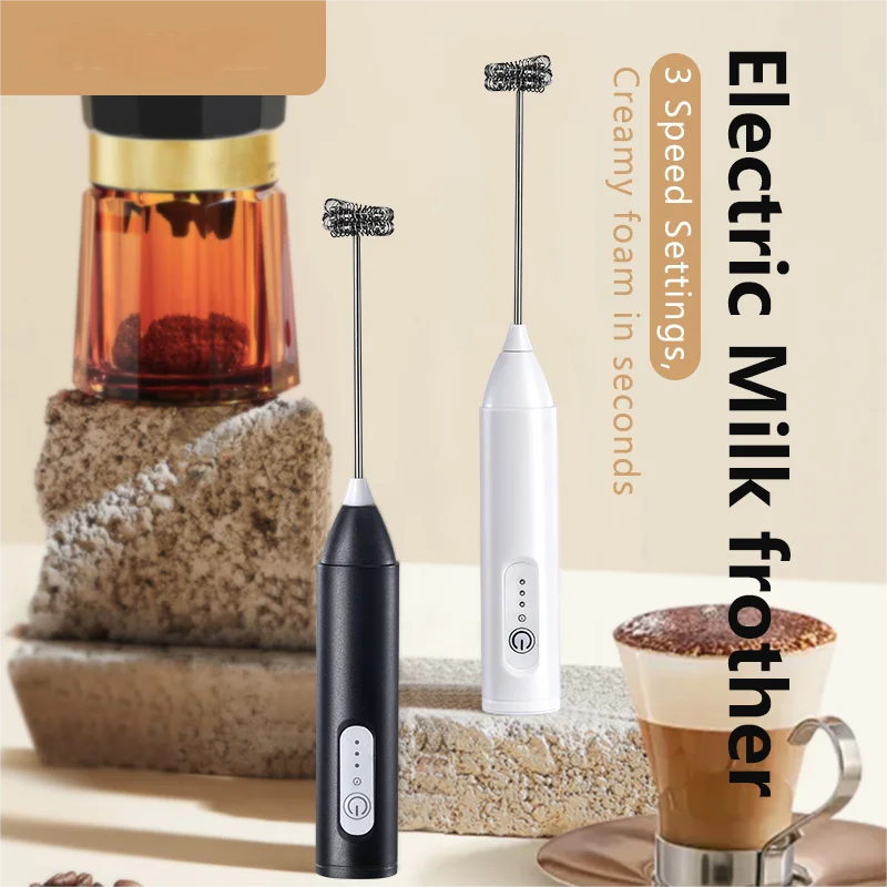 Wireless and Convenient USB Charging Electric Milk Frother