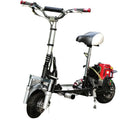 ZIP Mini 49cc Gas Scooter Two-Wheel Folding 2 Stroke Huasheng Engine Off-Road Aluminum Alloy Frame High Quality Product