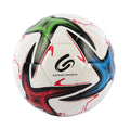 Wholesale PU Leather Custom Logo Thermal Bonded Machine Stitched Soccer Ball Size 5 Futsal Training