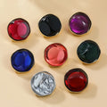 High-end New Arrival Fashion Jewelry New Round Earrings for Women's Fashion Minimalist Geometric Resin Earrings Wholesale Earrings