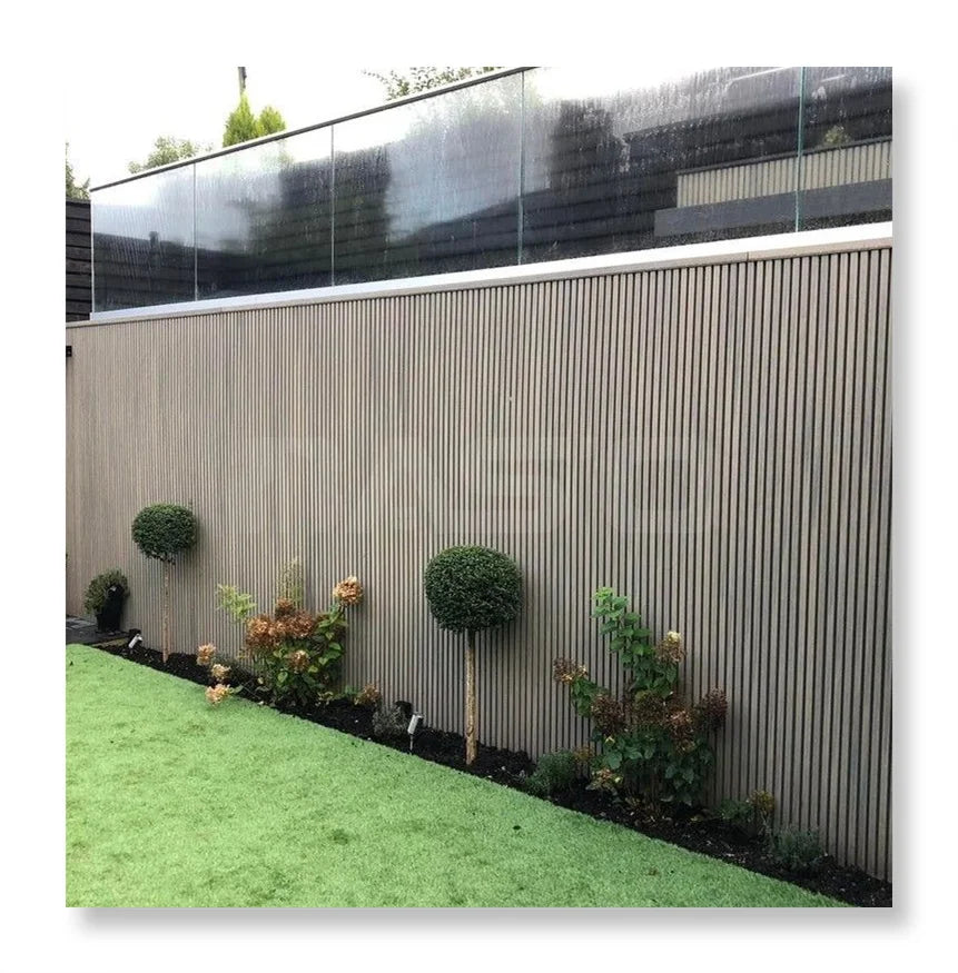 New Design 219*26 Co-Extrusion Wood Plastic Composite Waterproof European Style Villa Wall and Ceiling Panels