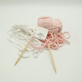 8mm Plastic Tube Bamboo Circular Knitting Needles