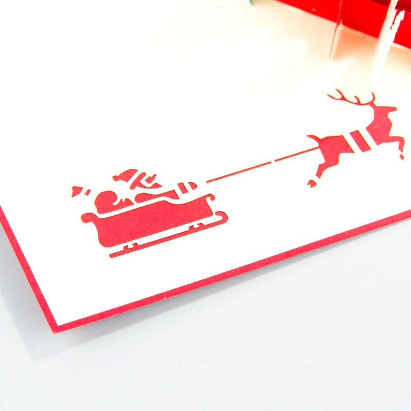 Star Packaging Customize Design Printing Luxury Paper Cut Stand up Bouquet Wholesale Printed Stand Greeting Cards