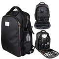 Professional Hairstylist Barber Backpack Durable Polyester 600D Zipper Closure Modern Large Capacity Travel Bag
