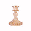 Glass Candle Holder  Decorative Candle Holder Pillar Candle Stand for Formal Events Wedding Party Table Centerpieces Home Decor