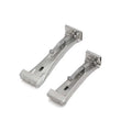 6'' Hidden Rain Gutter Guard Bracket Hook Accessories with Screw Clip Style Reinforce Gutters Hanger