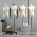 Woman Lady Mannequins With Half Foam Half Plastic Body