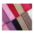 Factory Price Designs Fashion 6cm Multi-color Embroidery Guipure Lace Trim Fabric for Garment Woman's Clothing DB202