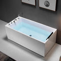 Bath Supplier FreeStanding Rectangle Bathtub Cheap Price Acrylic Adult Bath Tub