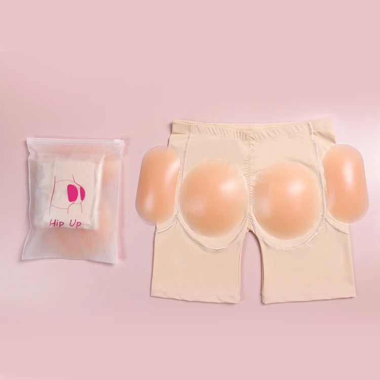 Silicone Butt Lifter Hip up Panty Thigh and Buttocks Shaper Plus Size Women Shaperwear