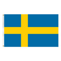 3x5FT Polyester Cheap Price Sweden Country Flag and National Flag With Two Grommets